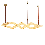 Люстра подвесная с фигурным светодиодным плафоном Calcite Figural Light варинант исполнения - 3 | Loft Concept в Волгограде