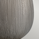 Настольная лампа с белым цилиндрическим абажуром и серебристым овальным основанием Quintiesse варинант исполнения - 4 | Loft Concept в Волгограде