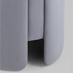 Пуф Alice Poof Grey Серый велюр варинант исполнения - 3 | Loft Concept в Волгограде