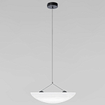 Подвесной светильник с белым тканевым плафоном в форме облака Crystal Cloud Junction варинант исполнения - 4 | Loft Concept в Волгограде