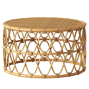 Кофейный стол Lotta Wicker Coffee Table