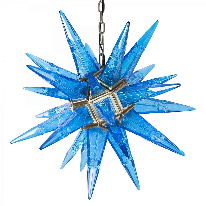 Люстра Chandelier Star Blue Латунь в Волгограде | Loft Concept 