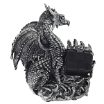 Часы в виде дракона Silver Dragon Clock варинант исполнения - 3 | Loft Concept в Волгограде