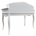 Стол-бюро белого цвета из массива бука с 4-мя ящиками White Provence варинант исполнения - 4 | Loft Concept в Волгограде