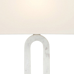 Настольная лампа на арочном корпусе с прямоугольным абажуром One Piece Support варинант исполнения - 1 | Loft Concept в Волгограде
