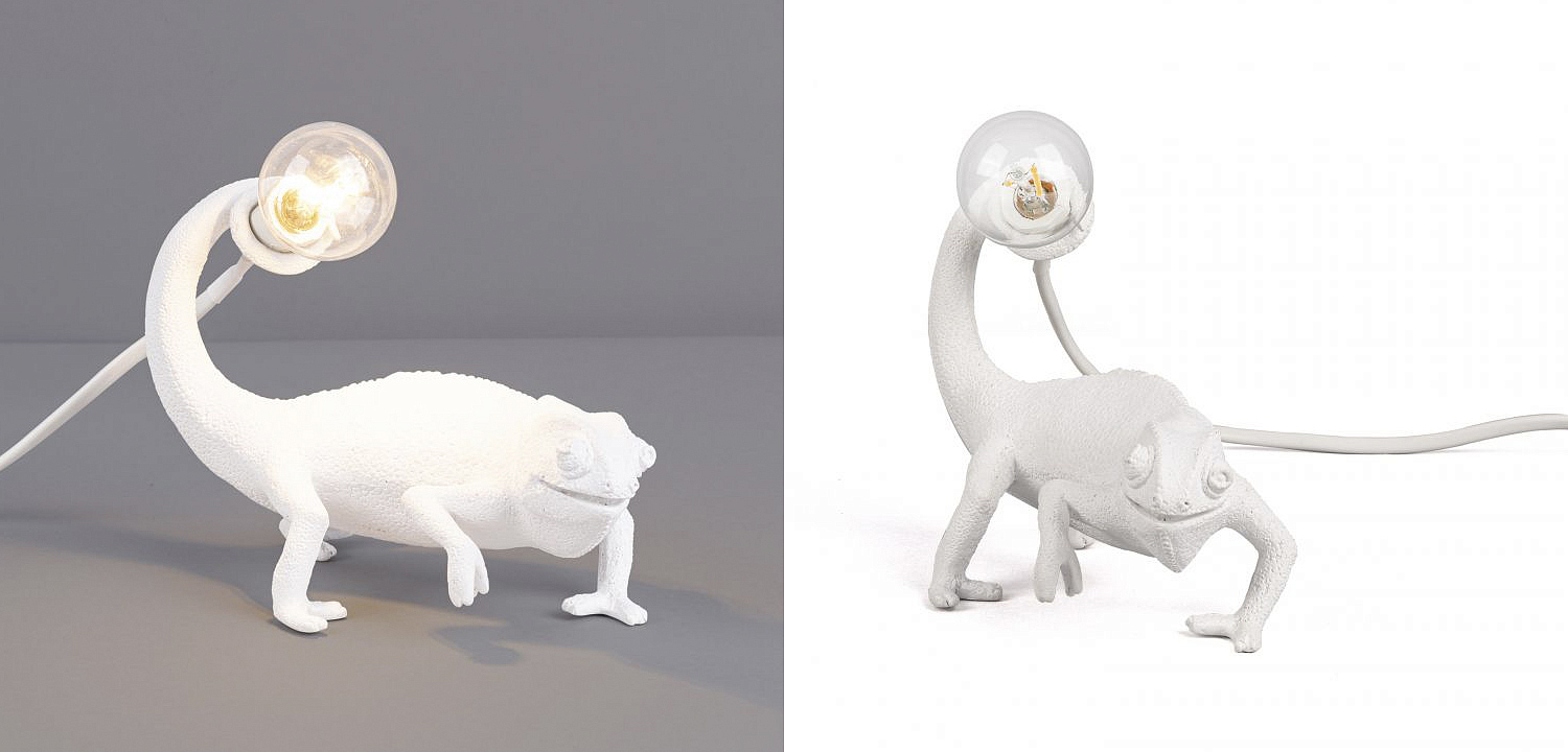 Лампа Seletti Chameleon Lamp Still Лампа Seletti Chameleon Lamp Still - Loft-Concept в Волгограде