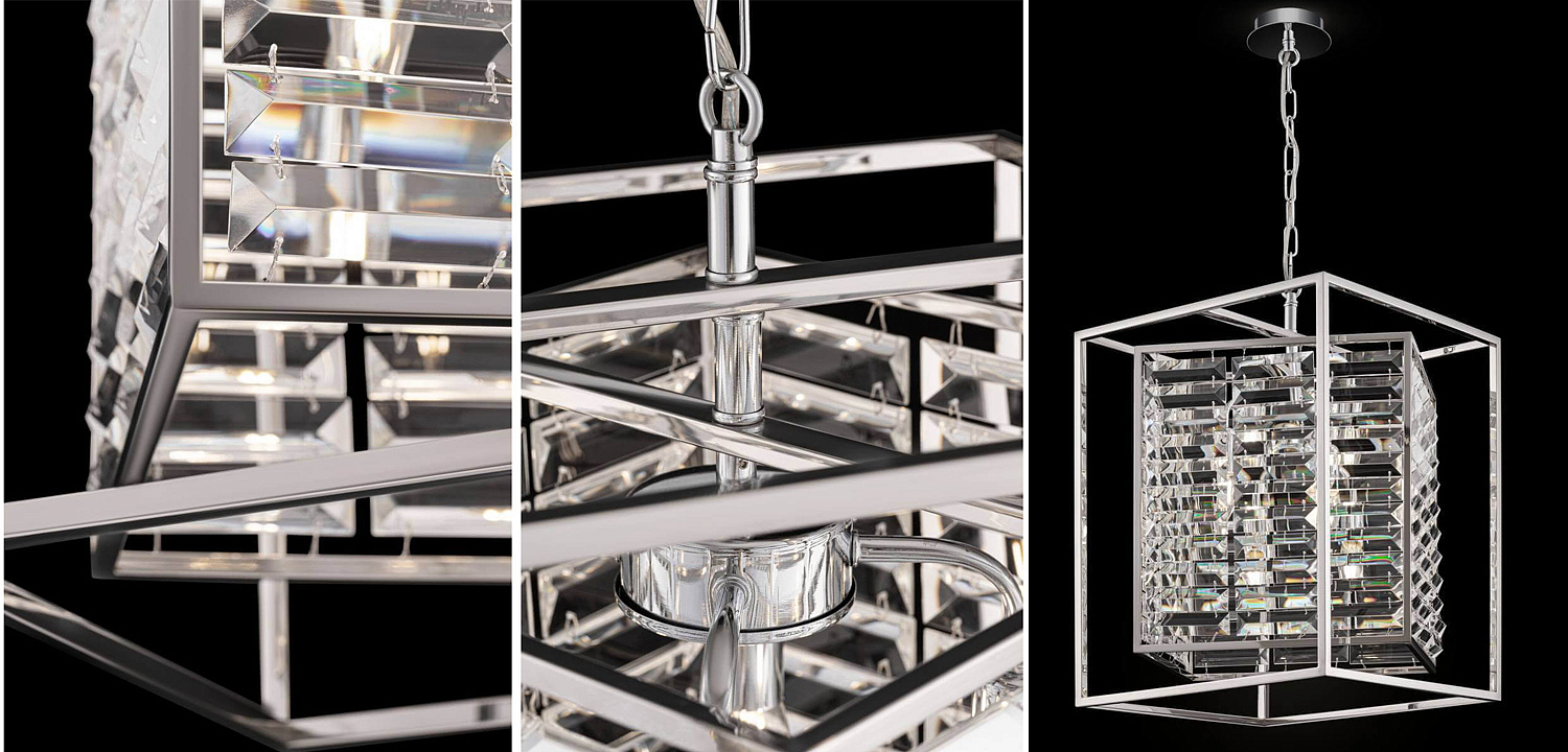 Люстра Algernon Light Chandelier chrome Люстра Algernon Light Chandelier chrome - Loft-Concept в Волгограде
