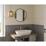 Зеркало круглое с асимметрией Light Reflection варинант исполнения - 1 | Loft Concept в Волгограде