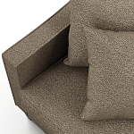 Мебельная ткань Шенилл коричневый цвет 138 см T4-21 варинант исполнения - 6 | Loft Concept в Волгограде