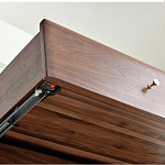 Стол рабочий округлой формы с 3-мя ящиками  Working Moonnut Table варинант исполнения - 4 | Loft Concept в Волгограде