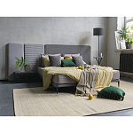 Кровать с большим мягким изголовьем Unity Grey Bed варинант исполнения - 4 | Loft Concept в Волгограде