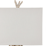 Настольная лампа с каркасом в виде веток деревьев с абажуром из ткани Natural Driftwood варинант исполнения - 3 | Loft Concept в Волгограде