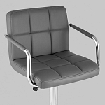 Барный стул с подлокотниками Honory Grey варинант исполнения - 7 | Loft Concept в Волгограде