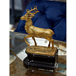 Держатель для книг в виде оленя из фарфора и бронзы Eden Garden porcelain and bronze варинант исполнения - 2 | Loft Concept в Волгограде