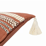 Подушка декоративная с вышивкой и кисточками Ethnic mix варинант исполнения - 3 | Loft Concept в Волгограде