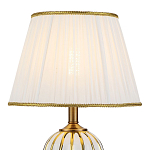 Настольная лампа с абажуром Celestina White Gold Lampshade Table Lamp варинант исполнения - 2 | Loft Concept в Волгограде