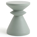 Светло-серый приставной столик из массива AMORPHOUS варинант исполнения - 1 | Loft Concept в Волгограде