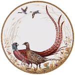 Тарелка закусочная из фарфора с изображением животных Hunting Porcelain Collection варинант исполнения - 1 | Loft Concept в Волгограде