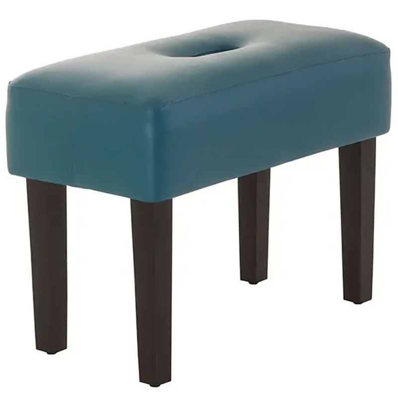 Мягкий пуф на черных ножках Winton Pouf Мульти Мягкий пуф на черных ножках Winton Pouf Мульти в Волгограде | Loft Concept