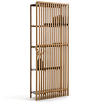 Стеллаж из дерева и метала Furniture Gutter and Lattice Rack варинант исполнения - 3 | Loft Concept в Волгограде