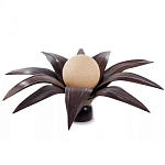 Настольная лампа черная INDONESIAN LAMPS варинант исполнения - 1 | Loft Concept в Волгограде