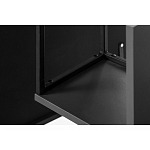 Полка навесная открытая цвета графит Strict Lines  варинант исполнения - 7 | Loft Concept в Волгограде