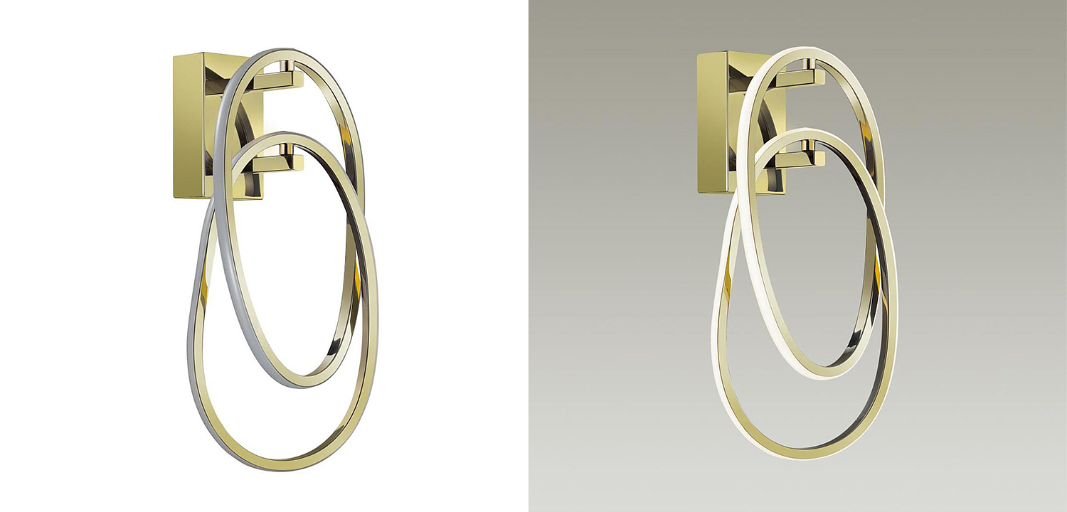 Бра 2 Chain Link Gold Бра 2 Chain Link Gold - Loft-Concept в Волгограде