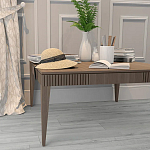 Стол журнальный прямоугольный коричневый Harper Line варинант исполнения - 2 | Loft Concept в Волгограде