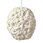Светильник вязаный из шерсти Wool Oval варинант исполнения - 3 | Loft Concept в Волгограде
