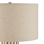 Настольная лампа с узором вдоль колоннообразного основания Brick Surface варинант исполнения - 2 | Loft Concept в Волгограде