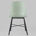 Стул из прочного пластика на металлическом основании Anora Green  варинант исполнения - 4 | Loft Concept в Волгограде