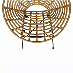 Стул круглый с ротанговым плетением Round Wicker Stool варинант исполнения - 7 | Loft Concept в Волгограде