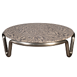 Стол журнальный круглый с узором Table Hypontic Pattern варинант исполнения - 1 | Loft Concept в Волгограде