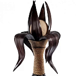 Настольная лампа черная INDONESIAN LAMPS 1 варинант исполнения - 2 | Loft Concept в Волгограде