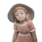 Статуэтка фарфоровая Девушка и маленькая девочка с цветами Charming Statuette варинант исполнения - 2 | Loft Concept в Волгограде