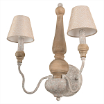 Бра с двумя конусовидными тканевыми абажурами Neighborhood варинант исполнения - 3 | Loft Concept в Волгограде