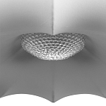 Подвесной светильник с белым фигурным абажуром и мягкими волнистыми краями Cloud Motion  варинант исполнения - 13 | Loft Concept в Волгограде