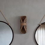 Бра плетеное из ротанга Chainmail варинант исполнения - 5 | Loft Concept в Волгограде