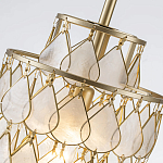 Подвесной светильник с декором из натуральной морской ракушки Iridescent Light варинант исполнения - 5 | Loft Concept в Волгограде