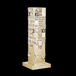 Настольная лампа прямоугольная с мозаичным хрустальным оформлением Sparks of Crystal варинант исполнения - 1 | Loft Concept в Волгограде