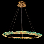 Люстра в форме кольца с цветочным декором Warm Heavenly Light варинант исполнения - 2 | Loft Concept в Волгограде