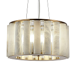 Люстра с абажуром из стекла и премиального алебастра Ravishment варинант исполнения - 2 | Loft Concept в Волгограде