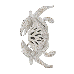 Статуэтка краб с детализированной текстурой в белом цвете Marine Accessories варинант исполнения - 1 | Loft Concept в Волгограде