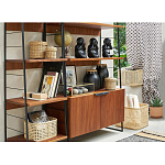 Стеллаж из орехового дерева Olson Rack варинант исполнения - 5 | Loft Concept в Волгограде