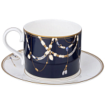 Чайный набор из фарфора с изображением лошадей на 6 персон 12 предметов Porcelain Horse Set варинант исполнения - 2 | Loft Concept в Волгограде