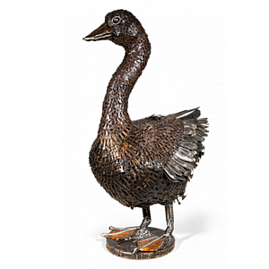 Статуэтка из стали Гусь