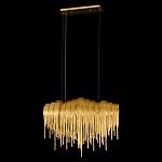 Люстра подвесная с металлическими цепочками и изогнутыми металлическими дугами 72 см Atlantis Chain варинант исполнения - 13 | Loft Concept в Волгограде