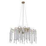 Люстра c подвесками из прозрачного хрусталя Диаметр 85 см FAIRYTREE Light варинант исполнения - 2 | Loft Concept в Волгограде