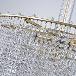 Люстра многоярусная с каскадами кристаллов Crystal Rains варинант исполнения - 8 | Loft Concept в Волгограде