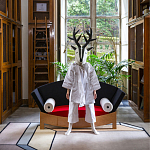 Дизайнерский диван с двумя подушками-валиками Poltronova Mitzi Sofa варинант исполнения - 6 | Loft Concept в Волгограде